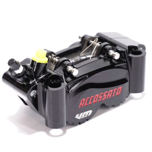 RADIAL BRAKE CALIPER ACCOSSATO PZTVM WITH TITANIUM PISTONS