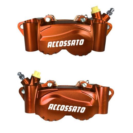RADIAL BILLET 2-PIECE CALIPER ACCOSSATO PZ011 DISTANCE 100 MM