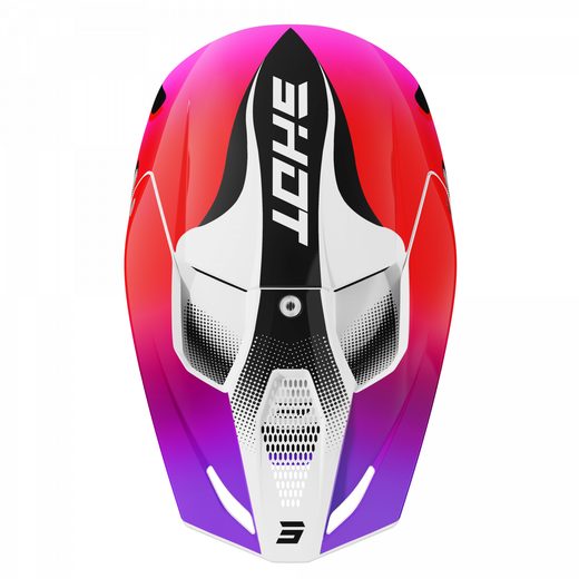 HELMET SHOT FURIOUS ZEBRA A04-21OC-C02 PINK GLOSSY M