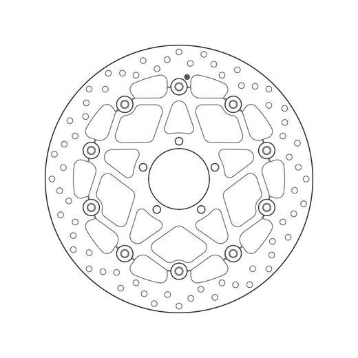 ZAVORNI DISK BREMBO 78B408B3 FLOATING