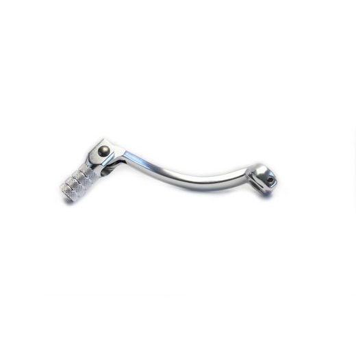 GEARSHIFT LEVER MOTION STUFF 837-01510 SILVER POLISHED ALUMINUM