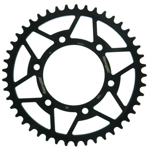 ZADNJI VERIŽNIK (ZOBNIK) SUPERSPROX RFE-735:45-BLK ČRNA 45T, 520