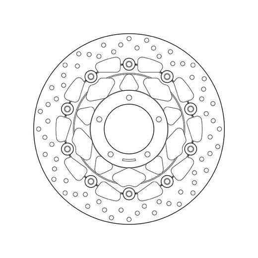 ZAVORNI DISK BREMBO 78B40868 FLOATING