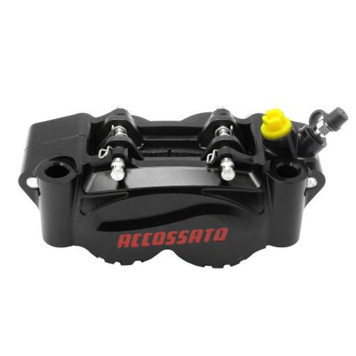 RADIAL BILLET 2-PIECE CALIPER ACCOSSATO PZ011 - DISTANCE 100 MM PISTON IN ALUMINIUM