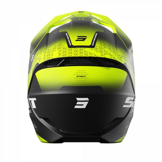 HELMET SHOT FURIOUS STREAM A04-21OC-B01 NEON YELLOW MATT M