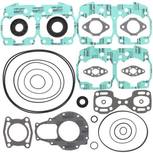 COMPLETE GASKET SET WITH OIL SEAL WINDEROSA PWC 611205