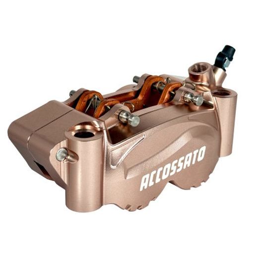 RADIAL BILLET 2-PIECE CALIPER ACCOSSATO PZ011 DISTANCE 100 MM