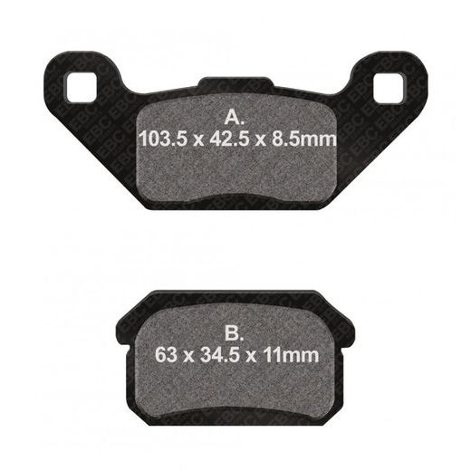 ZAVORNE OBLOGE EBC FA431R