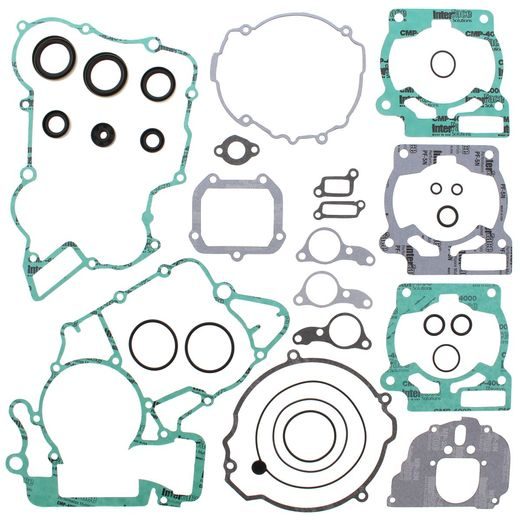 COMPLETE GASKET KIT WITH OIL SEALS WINDEROSA CGKOS 811319