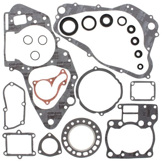 COMPLETE GASKET KIT WITH OIL SEALS WINDEROSA CGKOS 811574