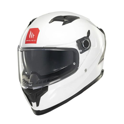 HELMET MT HELMETS BRAKER SV SOLID A0 GLOSS PEARL WHITE 3XL