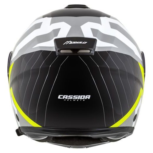 INTEGRALNA ČELADA CASSIDA MODULO 2.1 PROFILE WHITE/BLACK/YELLOW FLUO/GREY S