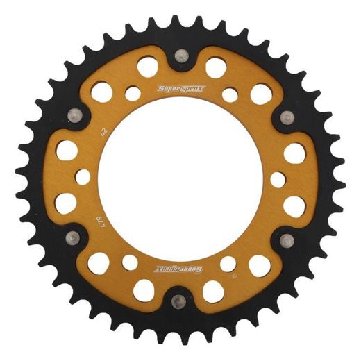 REAR SPROCKET SUPERSPROX STEALTH RST-479:42-GLD ZLATA 42T, 530