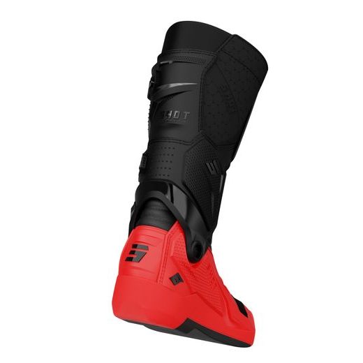 OBUTEV SHOT RACE 8 A07-24A1-B05-48 BLACK / RED 48