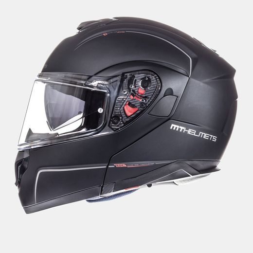 HELMET MT HELMETS ATOM SV MATT BLACK XS