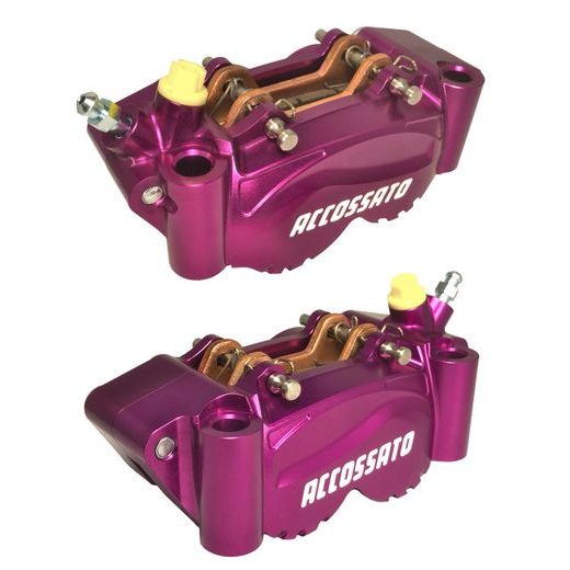 RADIAL BILLET 2-PIECE CALIPER ACCOSSATO PZ012 DISTANCE 108 MM
