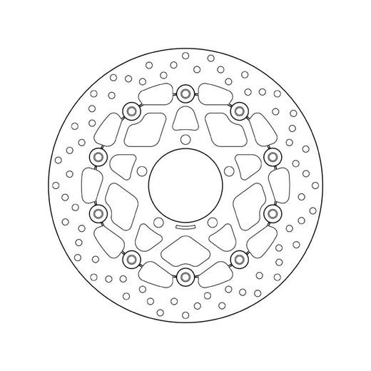 ZAVORNI DISK BREMBO 78B40840 FLOATING