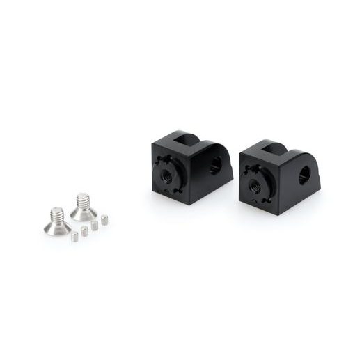 ADAPTERJI ZA STOPALKE (FOOTPEG ADAPTERS) PUIG 20318N ADJUSTABLE ČRNA