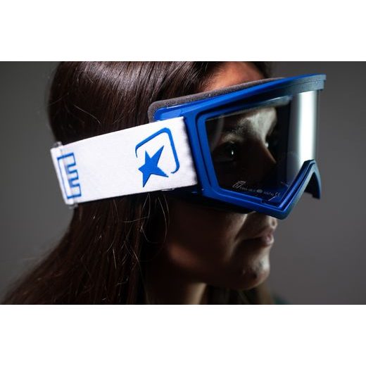 GOGGLES ARIETE PURAVIDA PURA 14970-PABA BLUE / CLEAR LENS NO PINS