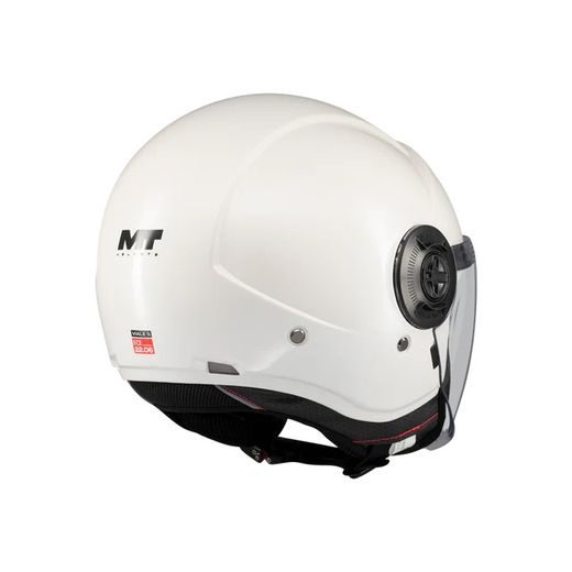 OPEN FACE HELMET MT HELMETS VIALE SV S PURE A0 GLOSS M
