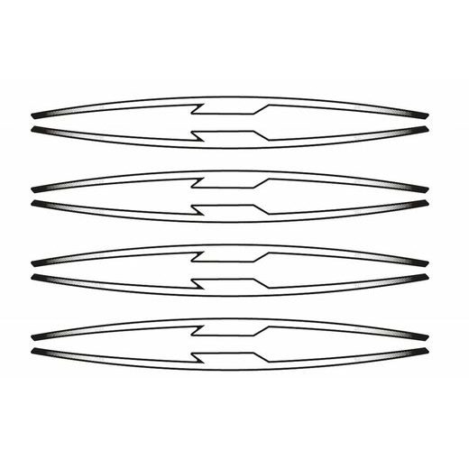 RIM STRIP PUIG 21833B BELA SET OF 8 RIM STRIPS