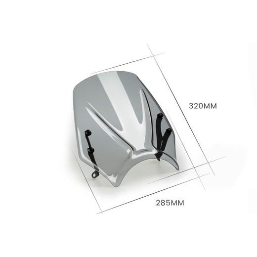 WINDSHIELD PUIG NEW GEN. SPORT 20638F DARK SMOKE