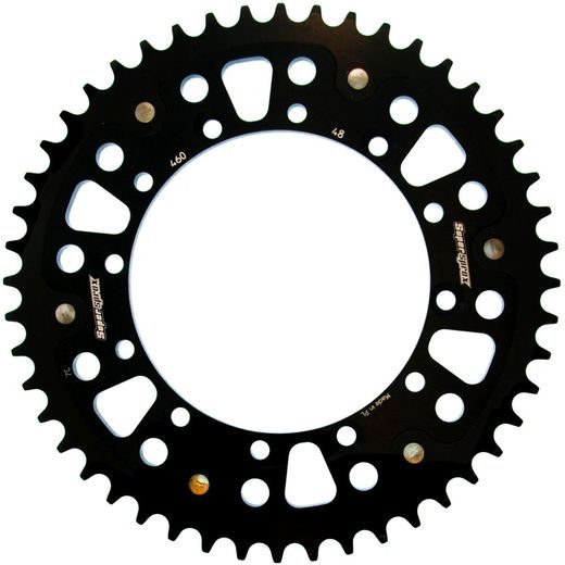 REAR SPROCKET SUPERSPROX STEALTH RST-460:48-BLK ČRNA 48T, 520