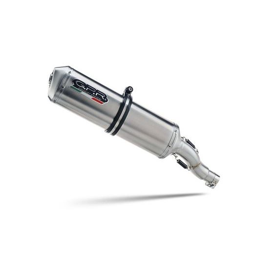 CELOTEN IZPUŠNI SISTEM GPR SATINOX HE.2.CAT.SAT BRUSHED STAINLESS STEEL INCLUDING REMOVABLE DB KILLER AND CATALYST