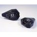 CRASH SLIDERS RDMOTO KTM13N BLACK POLYAMIDE WITH BLACK CAPS