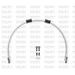 STANDARD FRONT BRAKE HOSE KIT VENHILL POWERHOSEPLUS TRI-8003FB-WT (3 CEVI V KOMPLETU) WHITE HOSES, BLACK FITTINGS