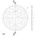 VERIŽNI SET D.I.D CHAIN - ZLAT CHAIN 520 VX, X-RING (X, NX, QX, XS), CHK FRONT SPROCKET SUPERSPROX, CHK ALUMINIUM CHK REAR SPROCKET SUPERSPROX ZA KTM DUKE 200 2012-2014