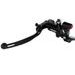 BLACK READY TO BRAKE RADIAL BRAKE/CLUTCH MASTER CYLINDER KIT + KEY BUTTON PANEL ACCOSSATO KITA31