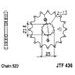 SPREDNJI VERIŽNIK JT JTF 436-14 14T, 520