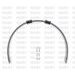 STANDARD FRONT BRAKE HOSE KIT VENHILL POWERHOSEPLUS TRI-8003FS (3 CEVI V KOMPLETU) CLEAR HOSES, STAINLESS STEEL FITTINGS