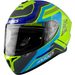 FULL FACE HELMET AXXIS DRAKEN ABS COUGAR C3 GLOSS FLUOR YELLOW XL