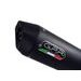DUAL SLIP-ON EXHAUST GPR FURORE A.67.RACE.FUNE MATTE BLACK ZA APRILIA DORSODURO 900 2017-2020