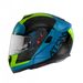 HELMET MT HELMETS ATOM SV GLOSS BLUE S