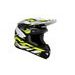 MOTOCROSS HELMET CASSIDA CROSS CUP TWO WHITE/ YELLOW FLUO/ BLACK/ GREY XS