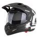 MOTOCROSS HELMET CASSIDA TOUR 2.0 CREW BLACK MATT/WHITE L