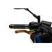 BRAKE LEVER WITHOUT ADAPTER PUIG 3.0 130OV KRATKA (SHORT) GOLD/GREEN