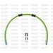 STANDARD FRONT BRAKE HOSE KIT VENHILL POWERHOSEPLUS TRI-8003FB-GR (3 CEVI V KOMPLETU) GREEN HOSES, BLACK FITTINGS