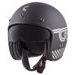 JET HELMET CASSIDA OXYGEN RONDO BLACK MATT / SILVER S