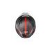 FULL FACE HELMET CASSIDA APEX FUSION BLACK MATT/ RED FLUO/ WHITE 2XL