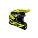 MOTOCROSS HELMET CASSIDA CROSS CUP TWO YELLOW FLUO/ BLACK/ GREY XS