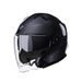 OPEN FACE HELMET STORMER RIVAL BLACK PEARLY S
