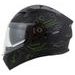 FULL FACE HELMET CASSIDA INTEGRAL 3.0 HACK MATT BLACK /GREEN M