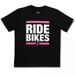 T-SHIRT MUC-OFF RIDE BIKES TEE0260 ČRN S