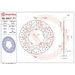 ZAVORNI DISK BREMBO 68B407F7 FIX