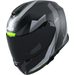 FLIP UP HELMET AXXIS GECKO SV ABS SHIELD B2 GLOSS GREY XS