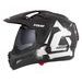 MOTOCROSS HELMET CASSIDA TOUR 2.0 CREW BLACK MATT/WHITE M